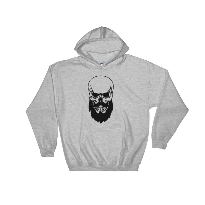 Bearded Skeleton Hooded Sweatshirt