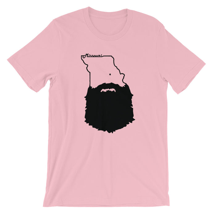 Bearded Missouri Short Sleeve Unisex T-Shirt