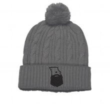 Load image into Gallery viewer, Bearded Missouri Cable Knit Beanie (3 color options)