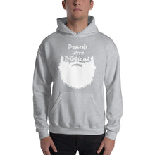 Load image into Gallery viewer, Beards Are Biblical Hooded Sweatshirt