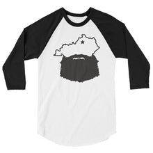 Load image into Gallery viewer, Bearded Kentucky 3/4 Sleeve Raglan Shirt