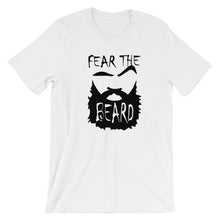 Load image into Gallery viewer, Fear The Beard Short Sleeve Unisex T-Shirt