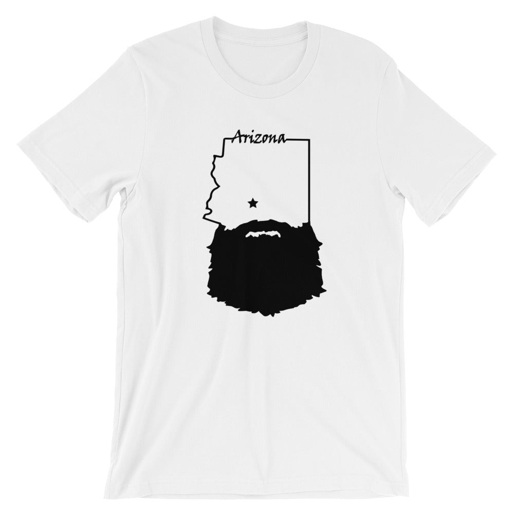 Bearded Arizona Short Sleeve Unisex T-Shirt