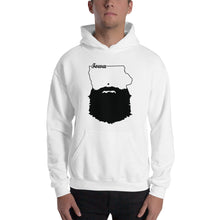 Load image into Gallery viewer, Bearded Iowa Hooded Sweatshirt