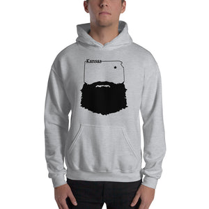 Bearded Kansas Hooded Sweatshirt