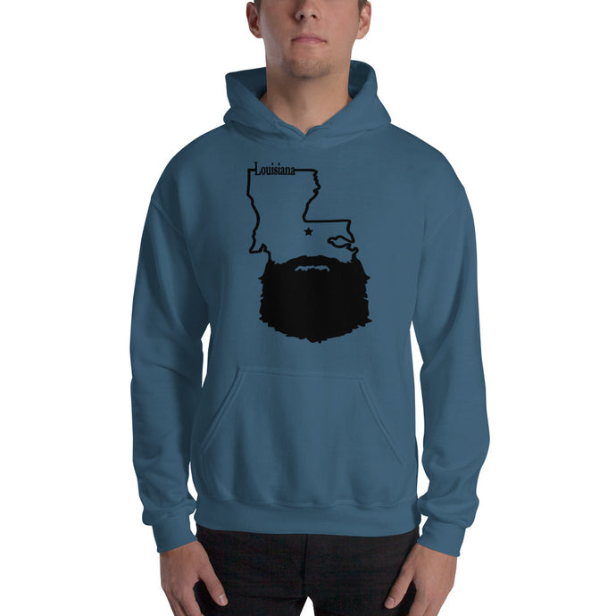 Bearded Louisiana Hooded Sweatshirt