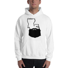 Load image into Gallery viewer, Bearded Louisiana Hooded Sweatshirt