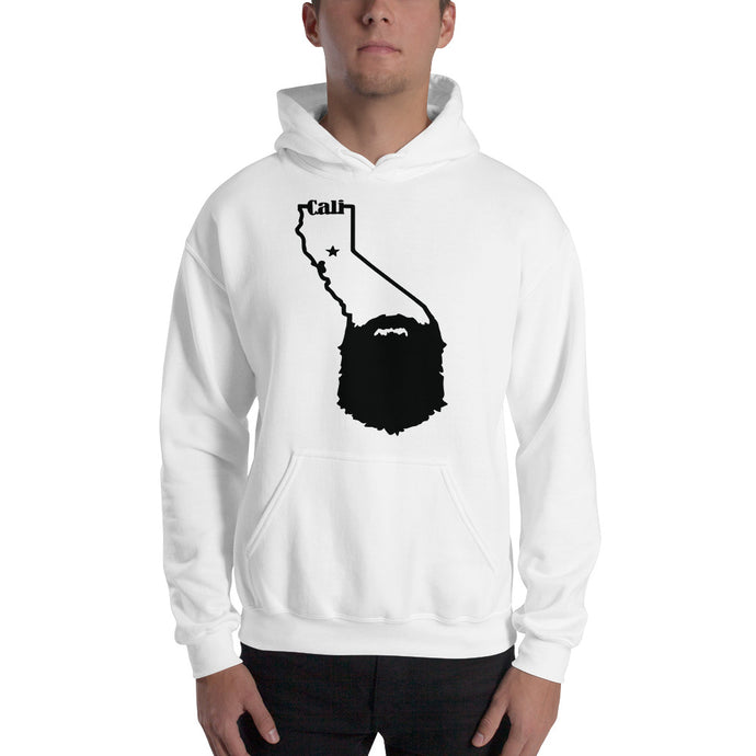 Bearded California Hooded Sweatshirt