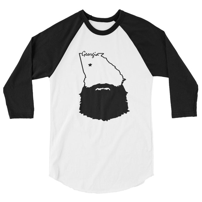 Bearded Georgia 3/4 Sleeve Raglan Shirt