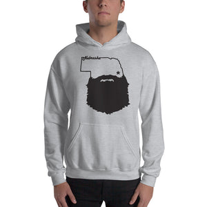 Bearded Nebraska Hooded Sweatshirt