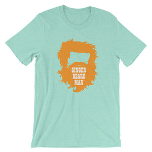 Ginger Beard Man Short Sleeve Unisex T-Shirt