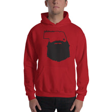 Load image into Gallery viewer, Bearded Nebraska Hooded Sweatshirt