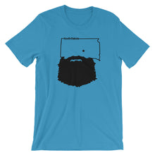 Load image into Gallery viewer, Bearded South Dakota Short Sleeve Unisex T-Shirt