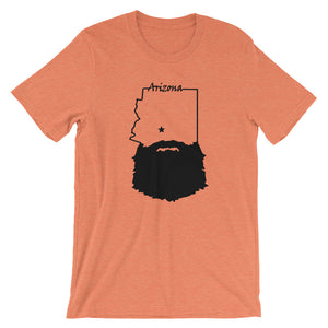 Bearded Arizona Short Sleeve Unisex T-Shirt