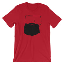 Load image into Gallery viewer, Bearded South Dakota Short Sleeve Unisex T-Shirt