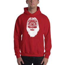 Load image into Gallery viewer, Bearded Police Hooded Sweatshirt (white print)