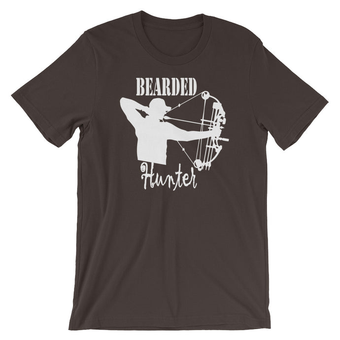 Bearded Hunter Short Sleeve Unisex T-Shirt