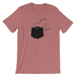 New York Bearded Short Sleeve Unisex T-Shirt