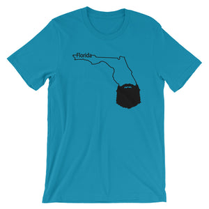Bearded Florida Short Sleeve Unisex T-Shirt