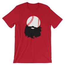 Load image into Gallery viewer, Bearded Baseball Short Sleeve Unisex T-Shirt