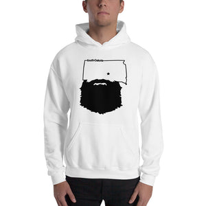 Bearded South Dakota Hooded Sweatshirt