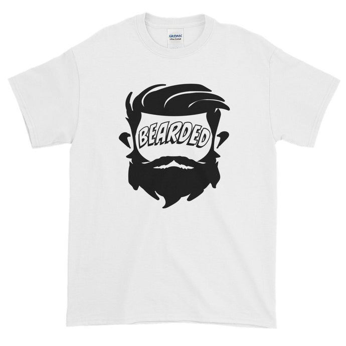 Bearded Face Short Sleeve T-Shirt