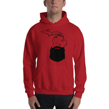 Load image into Gallery viewer, Michigan Bearded Hooded Sweatshirt