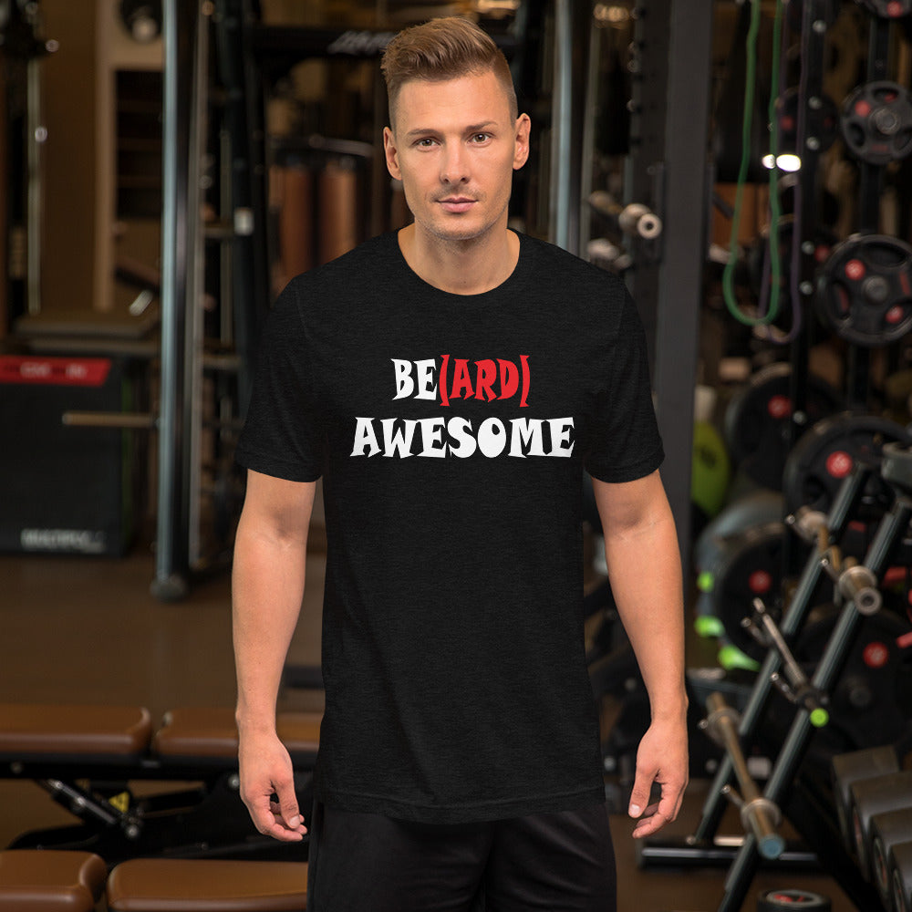 Beard Awesome Short Sleeve Unisex T-Shirt