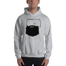 Load image into Gallery viewer, Bearded South Dakota Hooded Sweatshirt