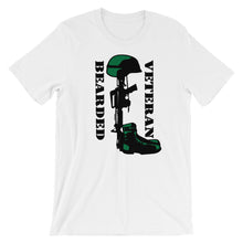 Load image into Gallery viewer, Bearded Veteran Short Sleeve Unisex T-Shirt