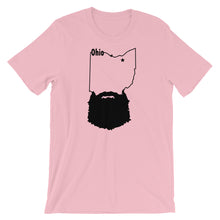 Load image into Gallery viewer, Ohio Bearded Short Sleeve Unisex T-Shirt