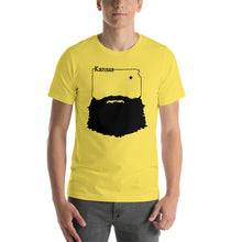 Load image into Gallery viewer, Kansas Bearded Short Sleeve Unisex T-Shirt