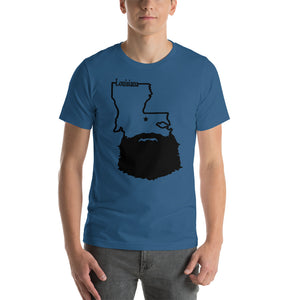 Bearded Louisiana Short Sleeve Unisex T-Shirt