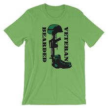 Load image into Gallery viewer, Bearded Veteran Short Sleeve Unisex T-Shirt
