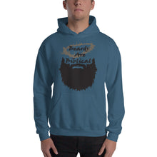 Load image into Gallery viewer, Beards Are Biblical Thorns Hooded Sweatshirt