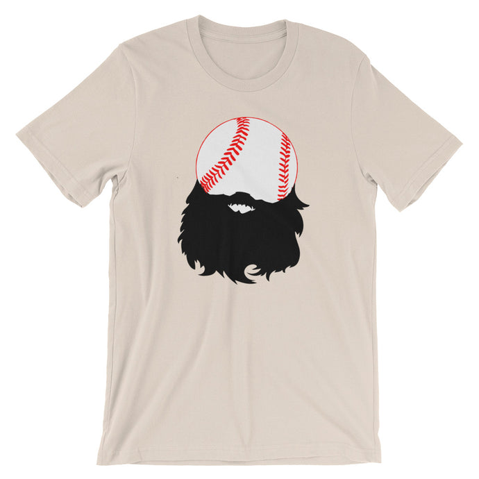 Bearded Baseball Short Sleeve Unisex T-Shirt