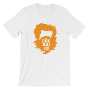 Ginger Beard Man Short Sleeve Unisex T-Shirt