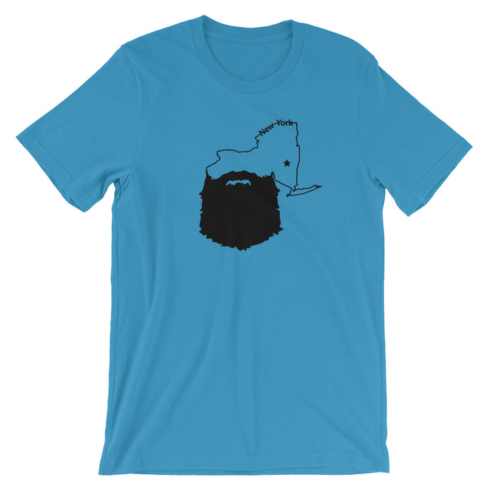 New York Bearded Short Sleeve Unisex T-Shirt