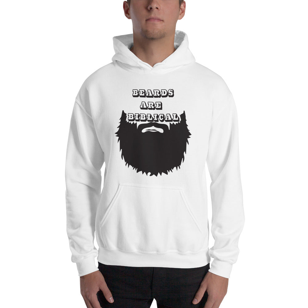 Beards Are Biblical Hooded Sweatshirt