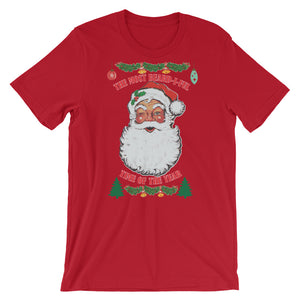 Ugly Bearded Christmas Short Sleeve Unisex T-Shirt