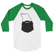 Load image into Gallery viewer, Bearded Missouri 3/4 Sleeve Raglan Shirt