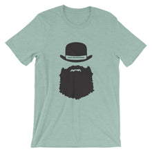 Load image into Gallery viewer, Top Hat Burly Bearded Short-Sleeve Unisex T-Shirt