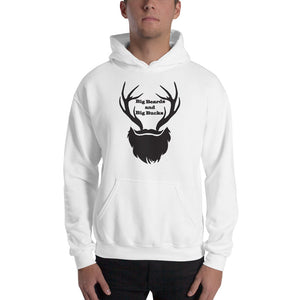 Big Beards and Big Bucks Hooded Sweatshirt