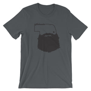 Bearded Nebraska Short Sleeve Unisex T-Shirt
