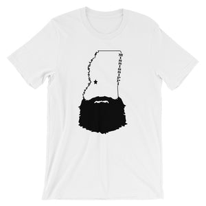 Mississppi Bearded Short Sleeve Unisex T-Shirt