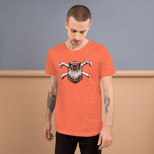 Load image into Gallery viewer, Bearded Halloween Short Sleeve Unisex T-Shirt